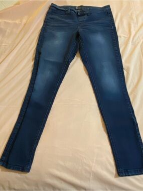 Mossimo Supply Co. Dark Blue Skinny Jeans